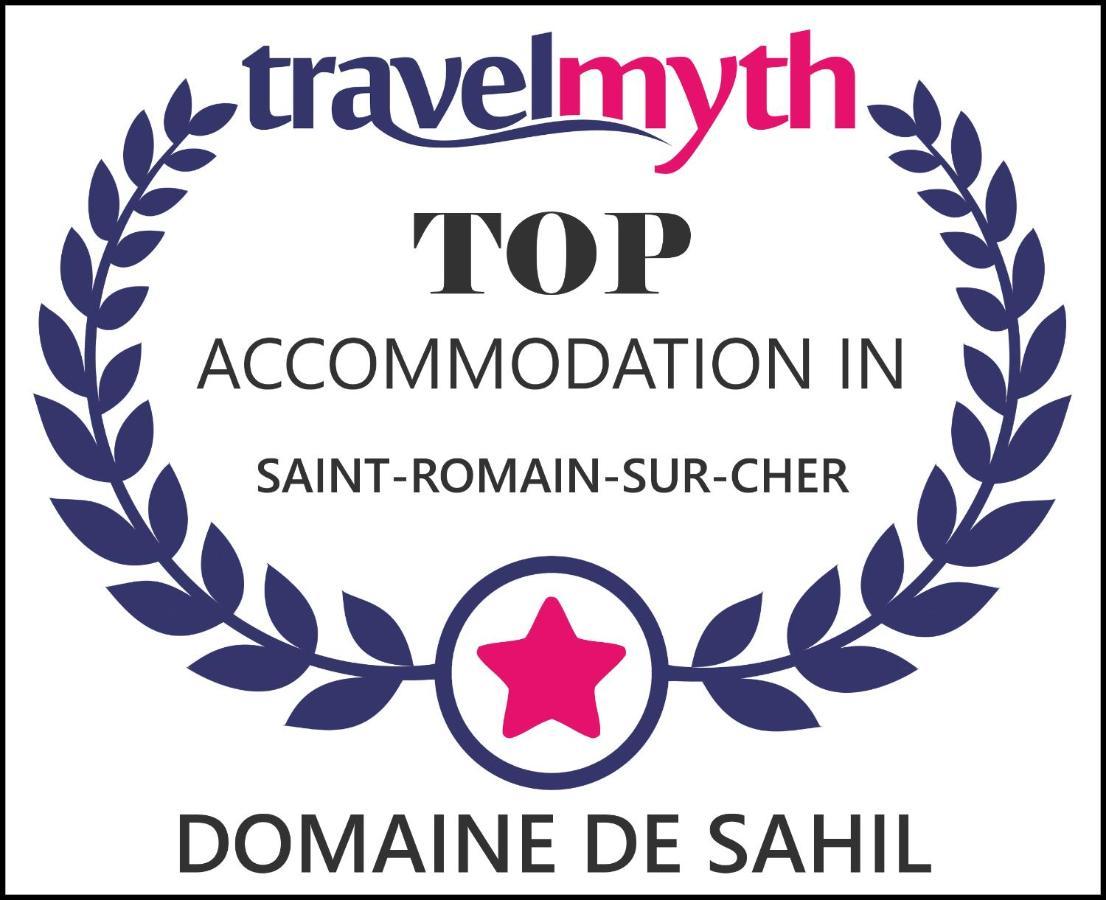 Domaine De Sahil Panzió Saint-Romain-sur-Cher Kültér fotó